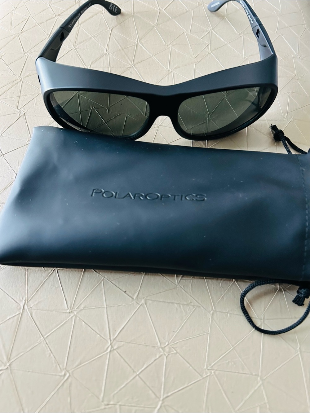 Polar Optics Polarized Sunglasses W/Dust Bag MBLK Gray (Unisex)